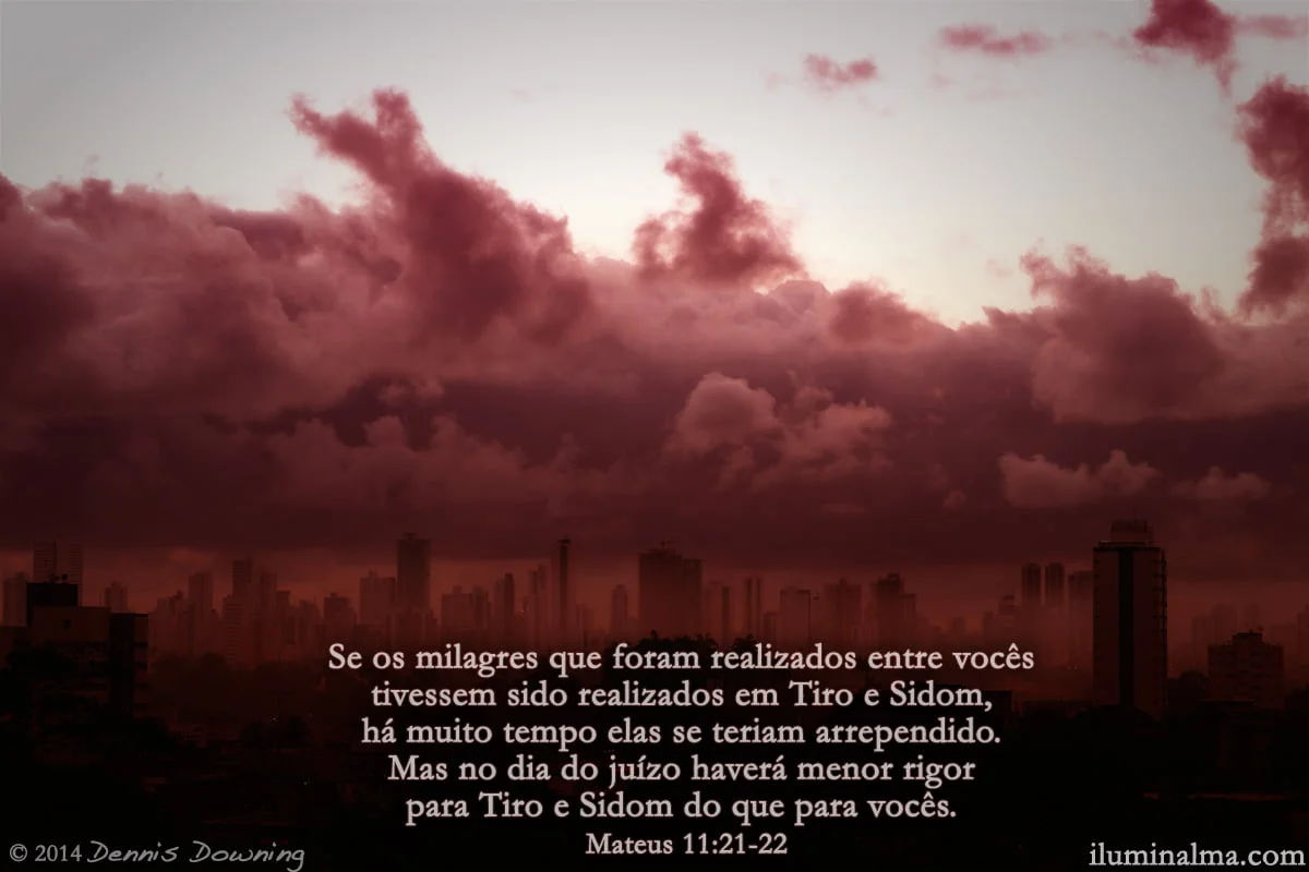 Mateus 11:21-22