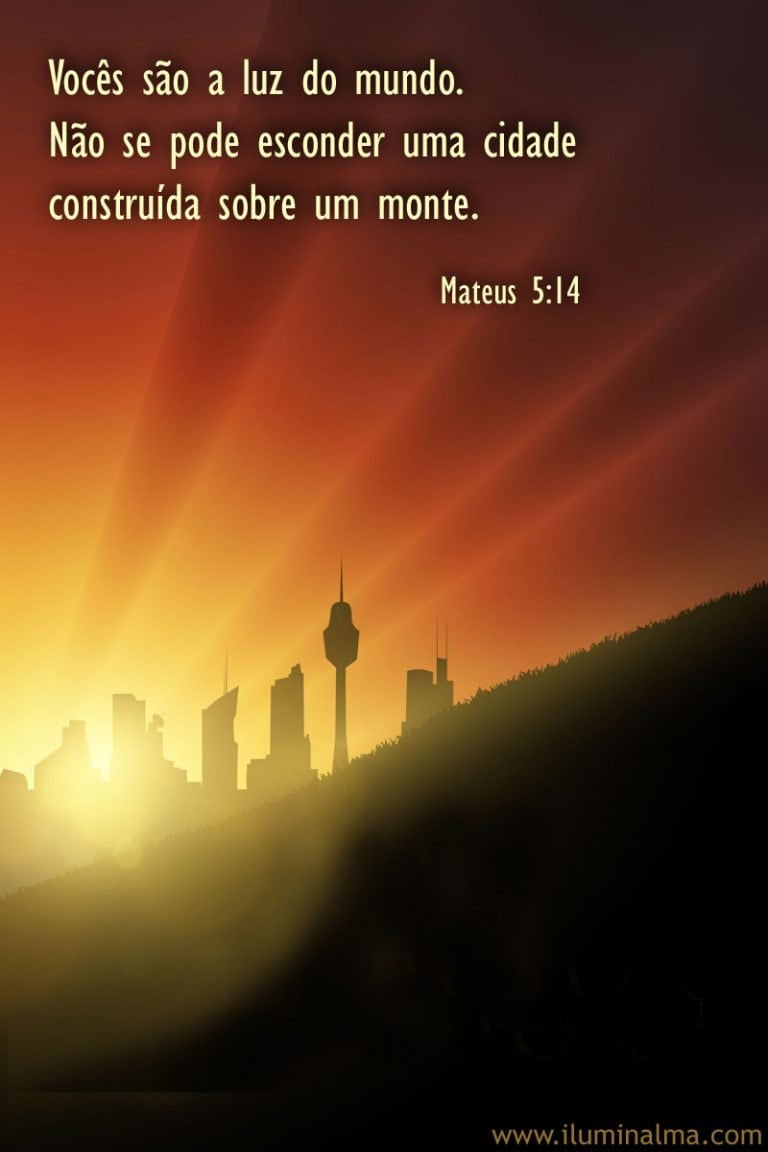 Imagem De Mateus 5:14 » Iluminalma