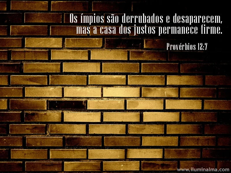 Provérbios 12:7