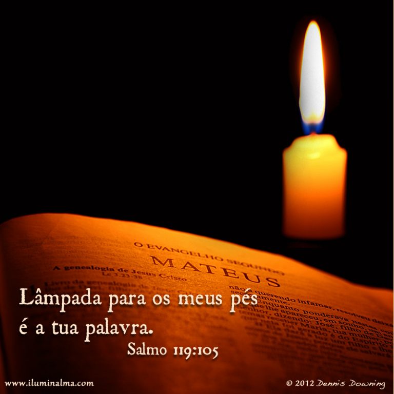 Imagem De Salmo 119:105 » Iluminalma